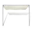 VidaXL Gazebo Da Giardino Con Tetto Retrattile Crema 3x6m In Alluminio 1166070