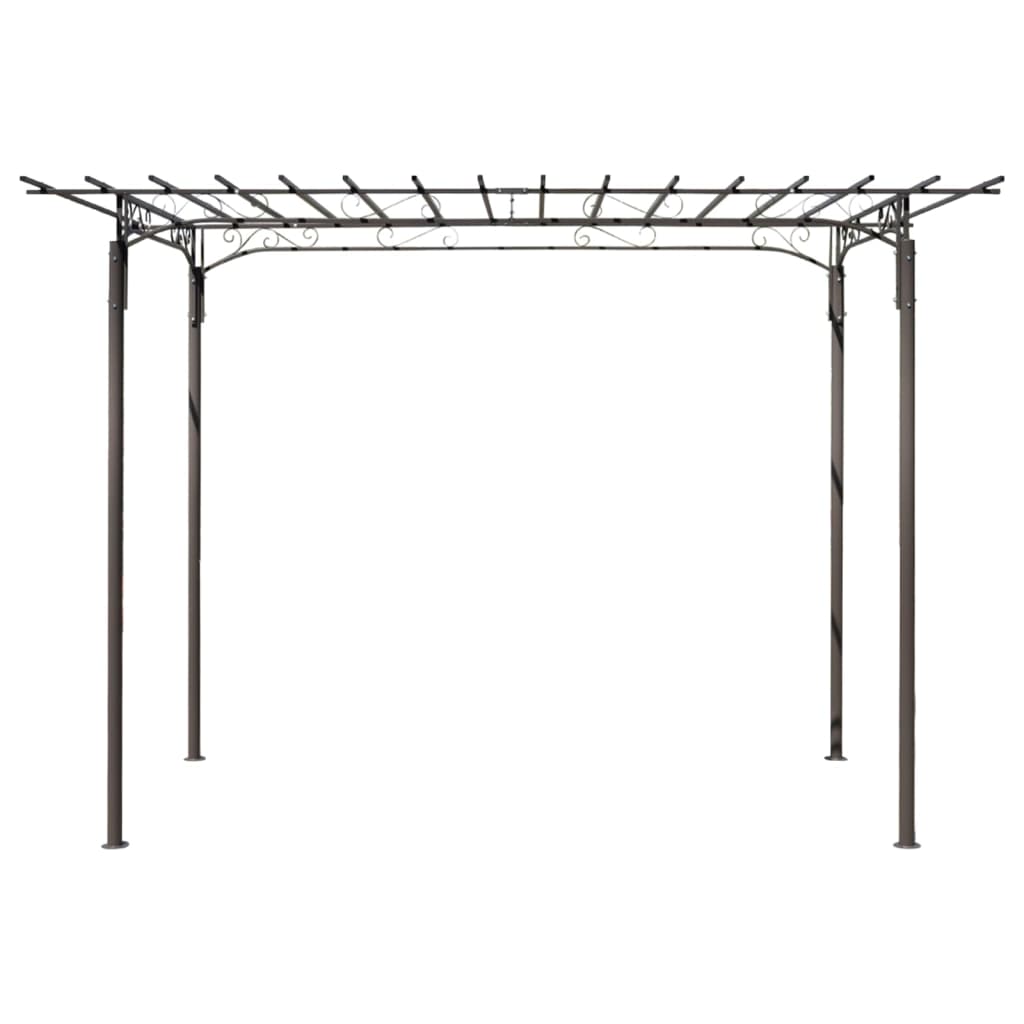 vidaXL Stalen rozenboog 215 cm afbeelding