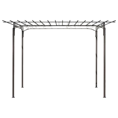 Garden Arbor Rose Arch Steel Vidaxl Com