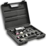 16 Piece 1/4 Air Die Grinder And Stone Kit Set"