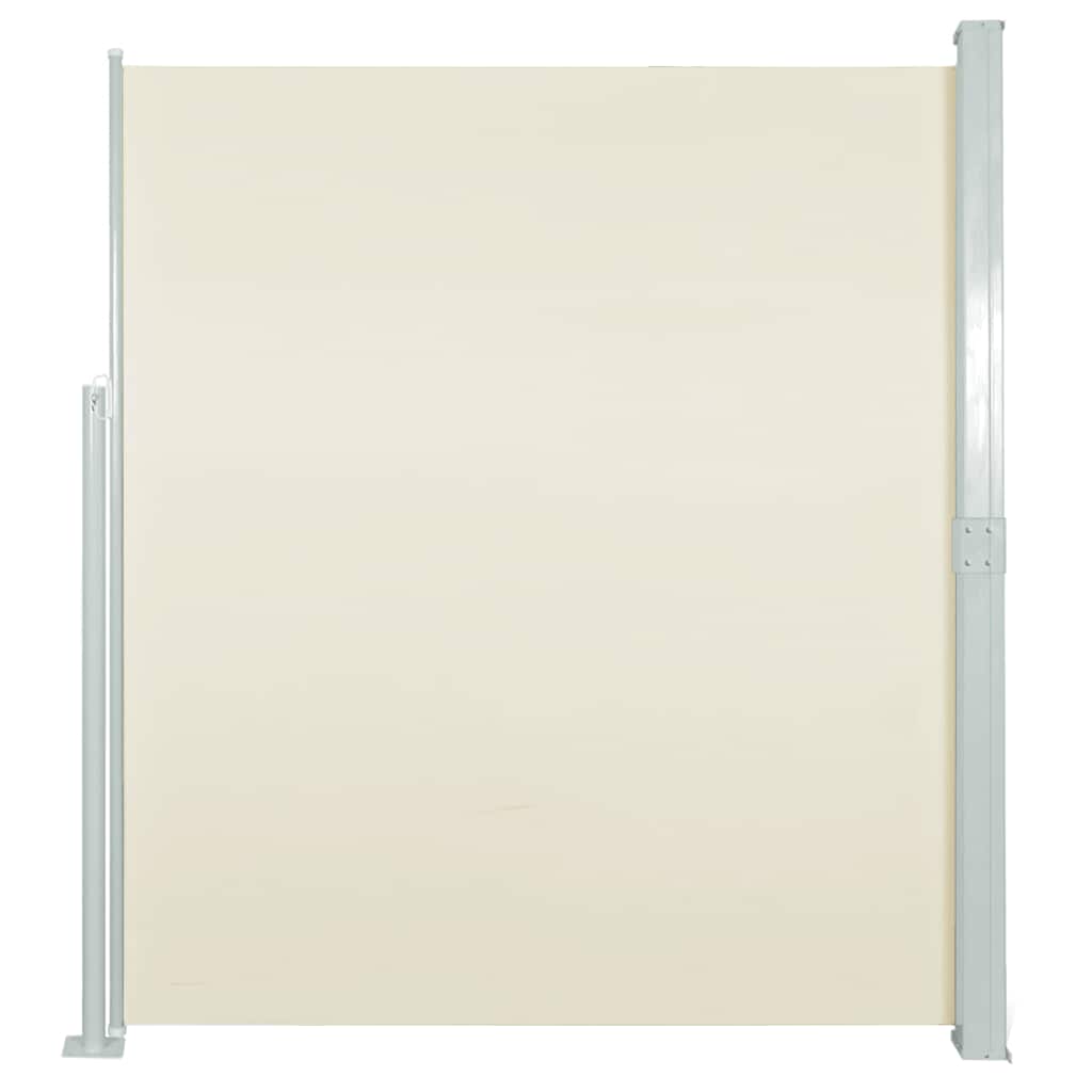 vidaXL Boční markýza na terasu 160 x 300 cm krémová