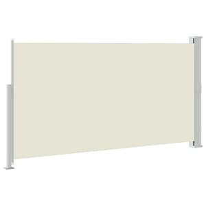 Boční markýza na terasu 160 x 300 cm krémová - obrázek 5