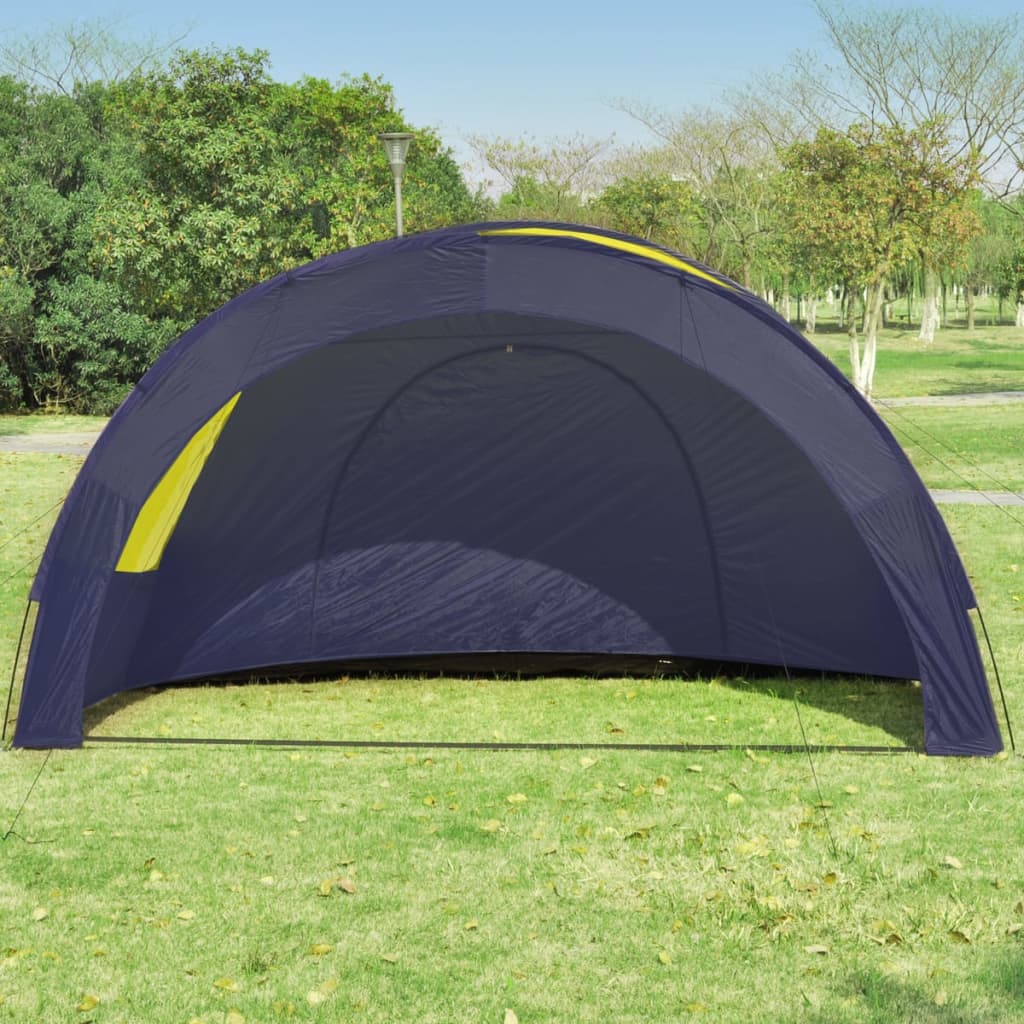 

vidaXL Polyester Kampeertent 6-persoons (blauw/geel)