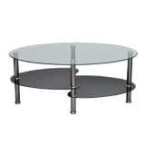 vidaXL Soffbord med exklusiv design svart