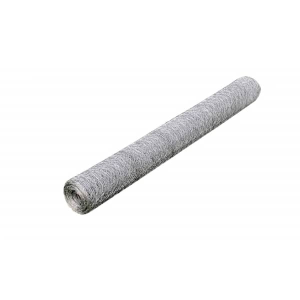 vidaXL kanade traataed, tsingitud teras 25 x 0,5 m, h&otilde;bedane