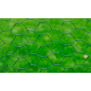 vidaXL Drahtzaun mit PVC-Beschichtung 25x0,5 m Gr&uuml;n