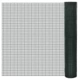 Vielinis Tinklas 1m x 10m, Dengtas PVC, Galvanizuotas, Akys 19 x 19 mm