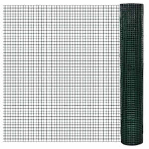 Žična ograja pocinkana s PVC oblogo 10x1 m zelena