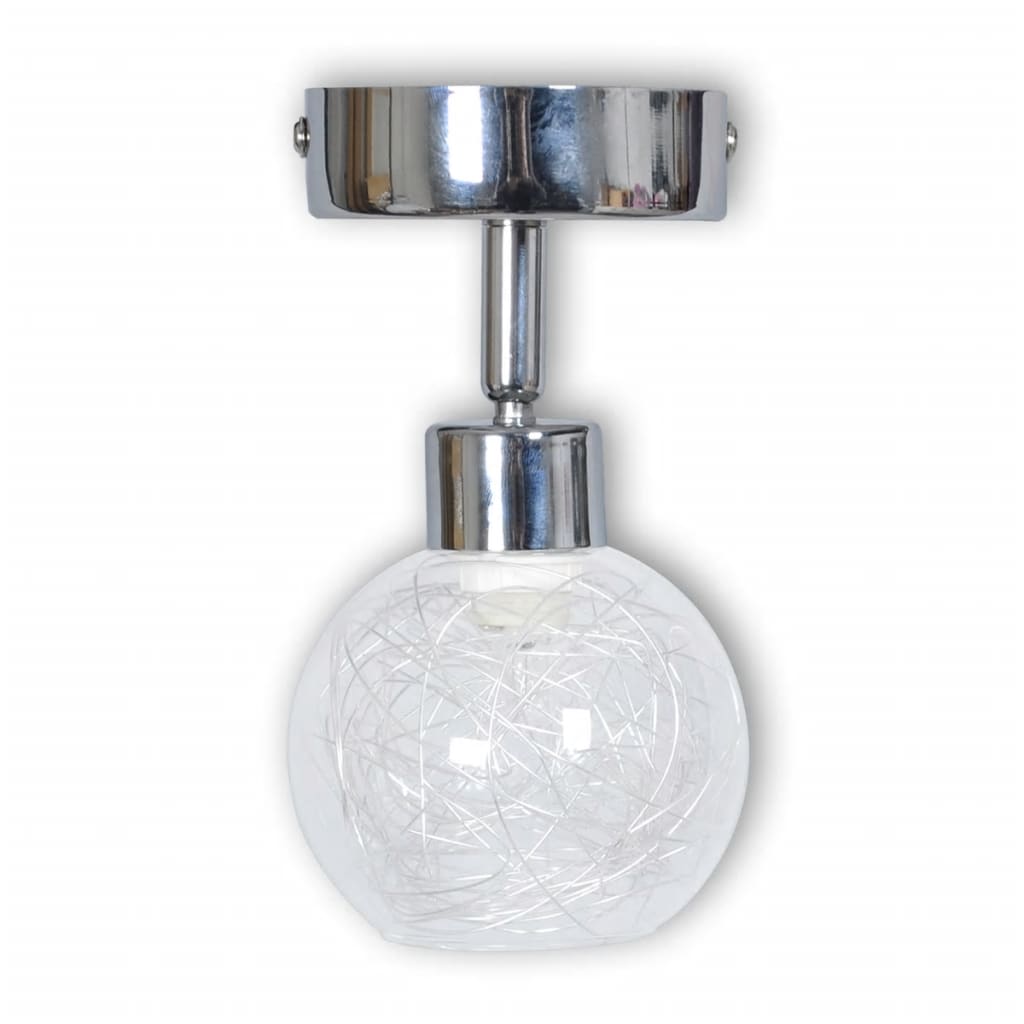 Plafonnier avec une lampe, ampoule incluse