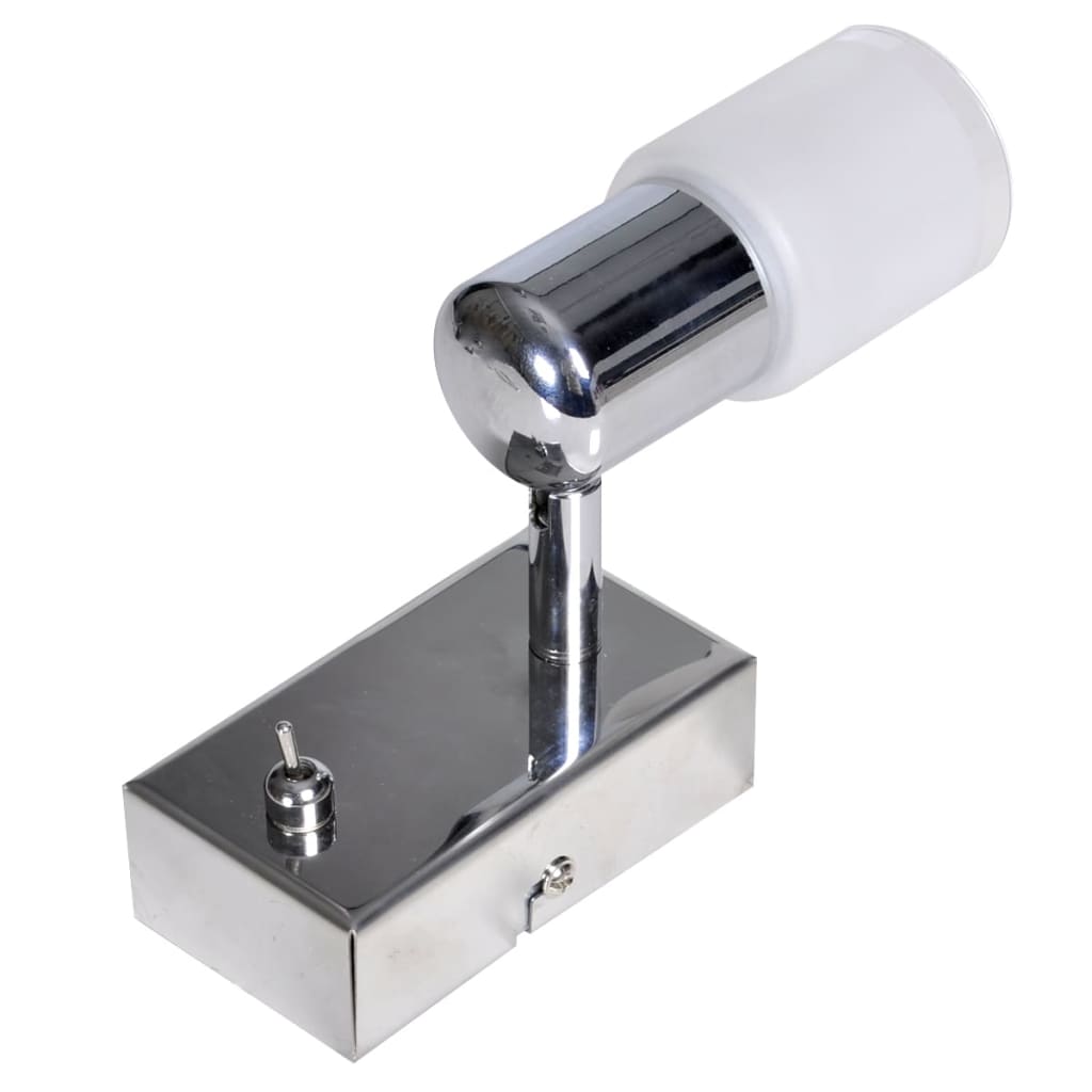 

vidaXL Plafondlamp glazen cilinder kap incl. LED lamp
