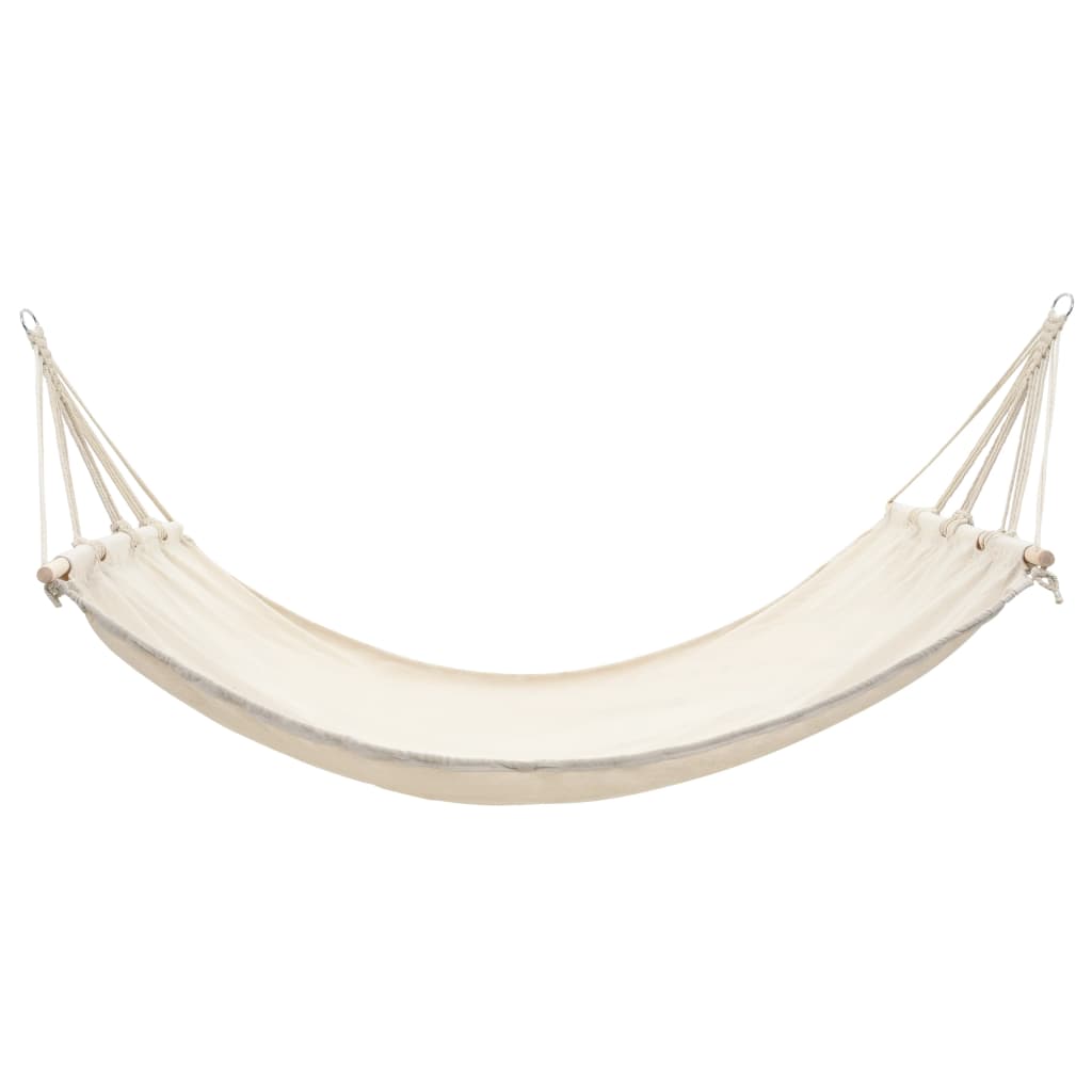 vidaXL Hamac cu bare 210 x 150 cm, crem