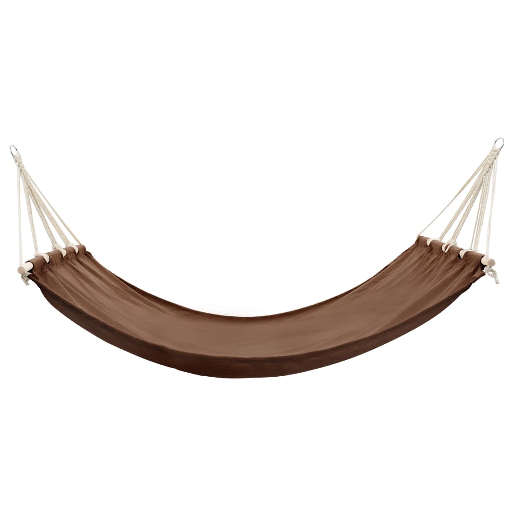 vidaXL Hamac cu bare, 210 x 150 cm, maro