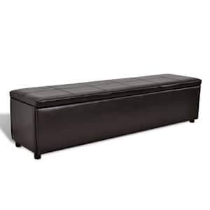 vidaXL Sandıklı Bank Kahverengi 168x44x44 cm