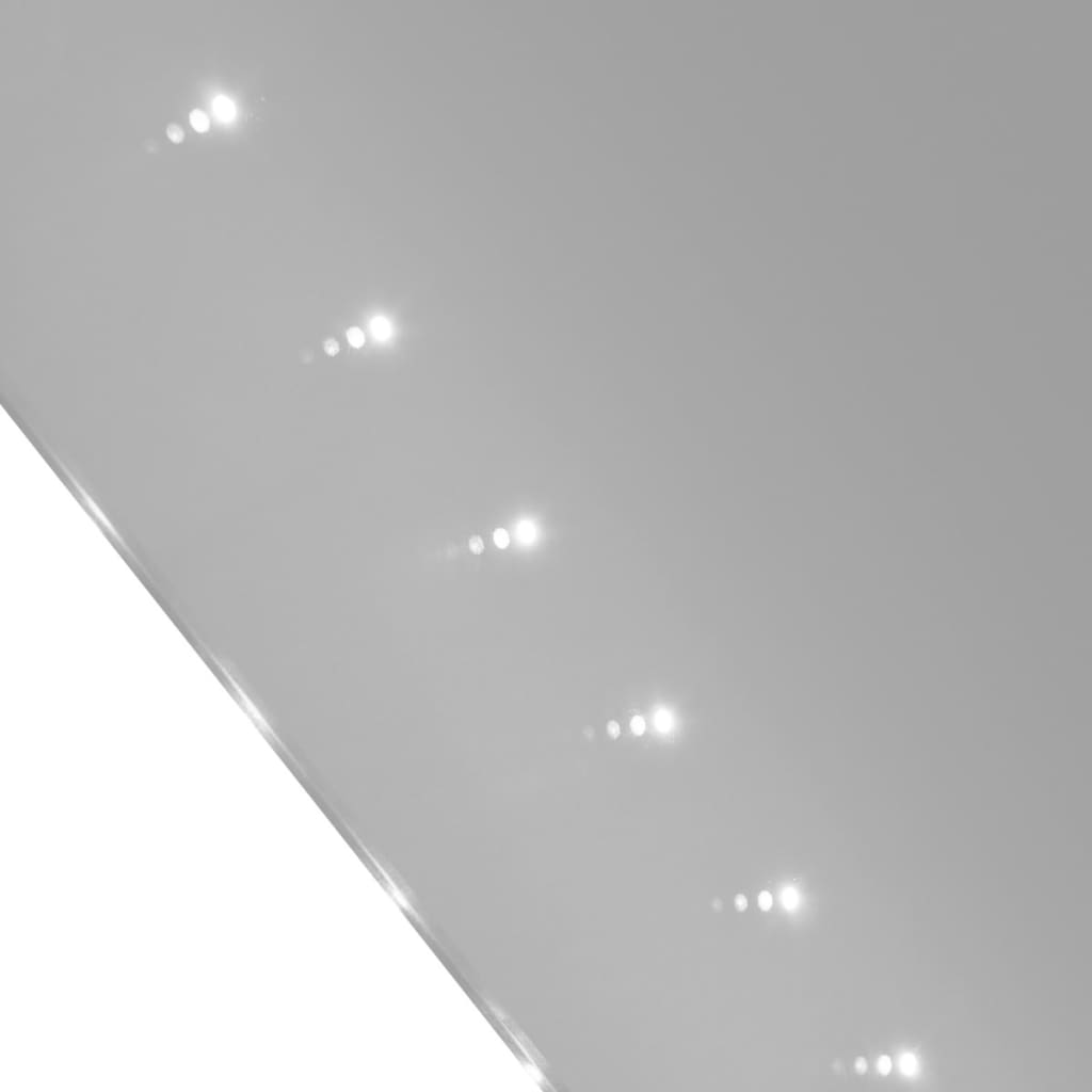 vidaXL Badkamerspiegel met LEDs 50x60 cm