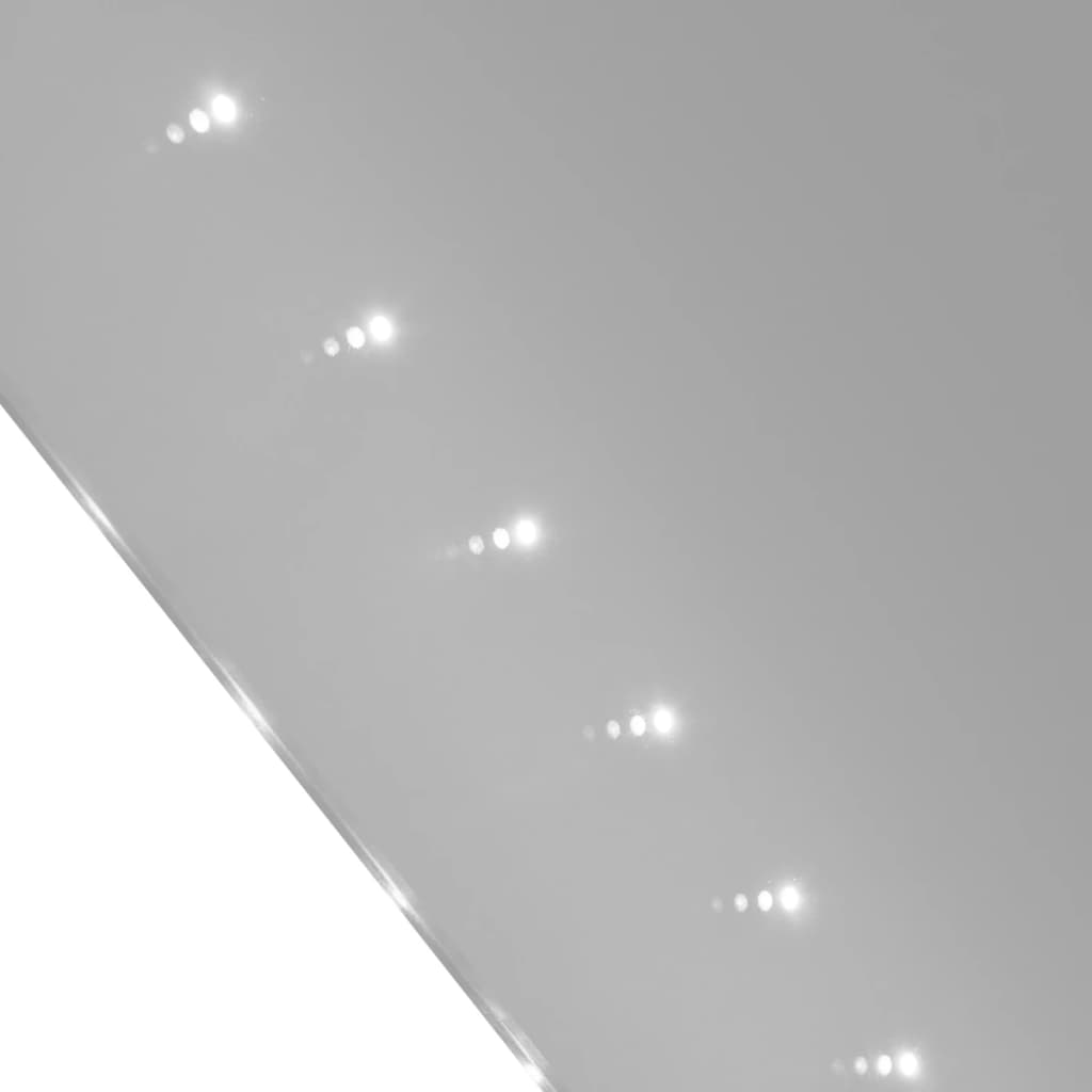 VidaXL - vidaXL Badkamerspiegel met LEDs 100x60 cm