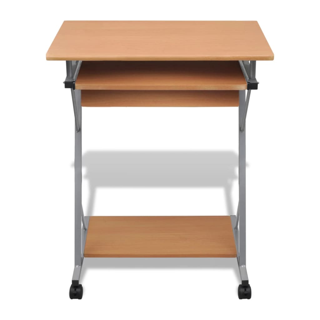 

vidaXL Studenten computerbureau 60 x 40 x 75 cm (bruin)
