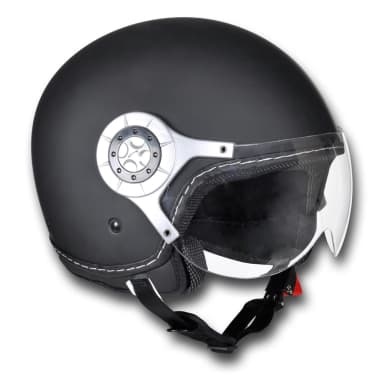Acheter Casque Moto Noir Taille S Pas Cher Vidaxlfr