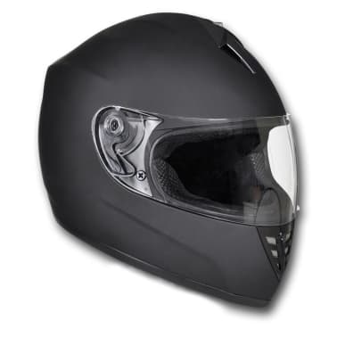 Acheter Casque Intégral Moto Noir Taille S Pas Cher Vidaxlfr