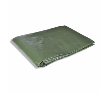 PE Cover Sheet 3 x 4 m 210 gsm Green/Blue