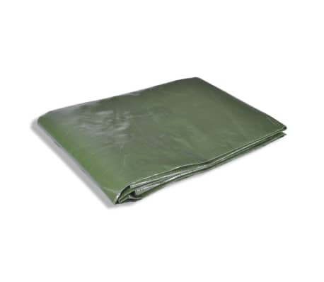 Copertină PE 8 x 4 m, 210 g/m², verde/albastru