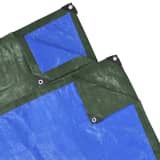 Κάλυμμα 210 γρ./μ² Πράσινο/Μπλε 10 x 10 μ. Πολυαιθυλενίου