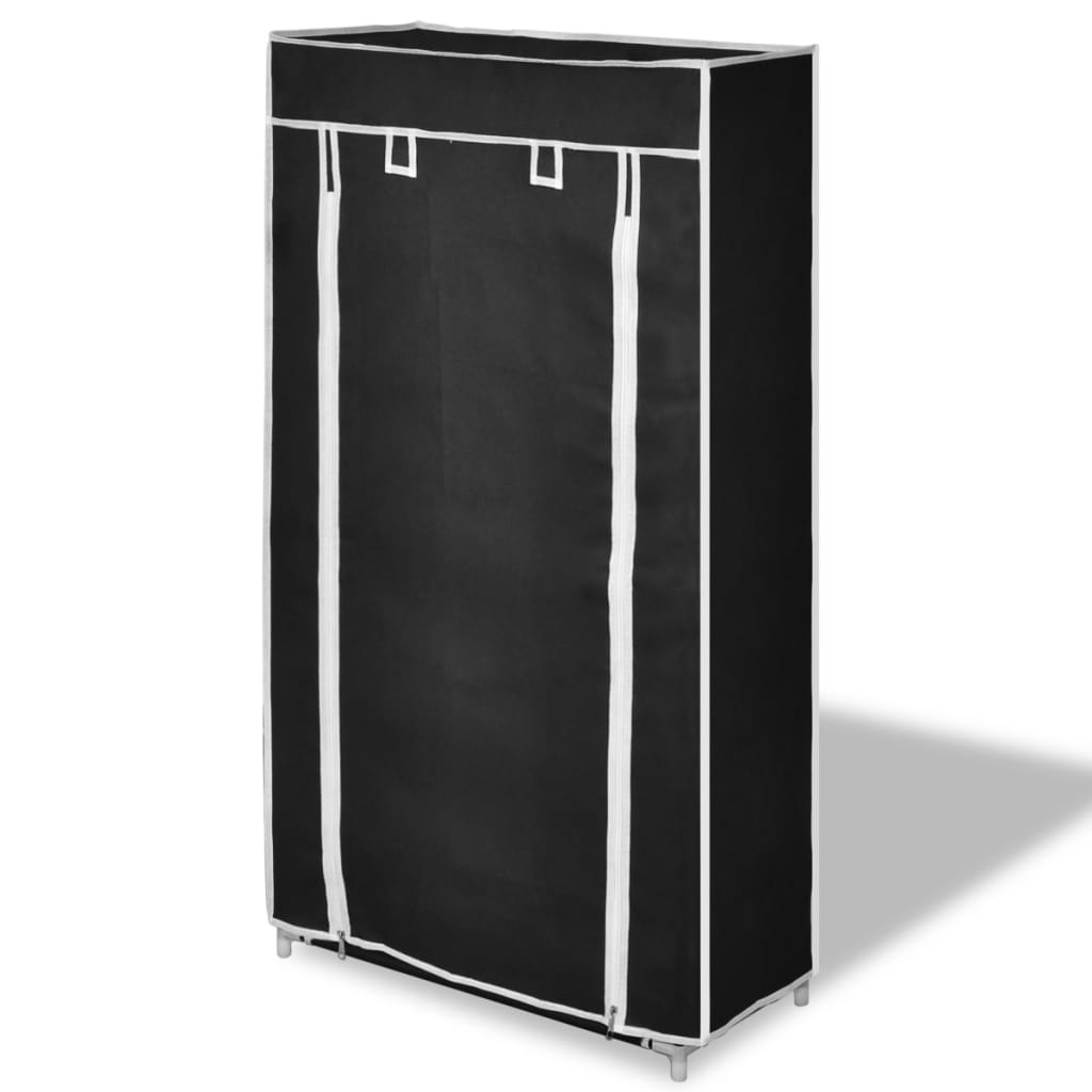 Thumbnail - vidaXL Schuhschrank Schuhregal Schuhablage 5 Schicht 58 x 28 x 106 cm Schwarz