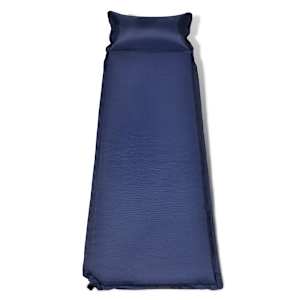 Mėlynas Pripučiamas Čiužinys su Pagalve 6 x 66 x 200 cm
