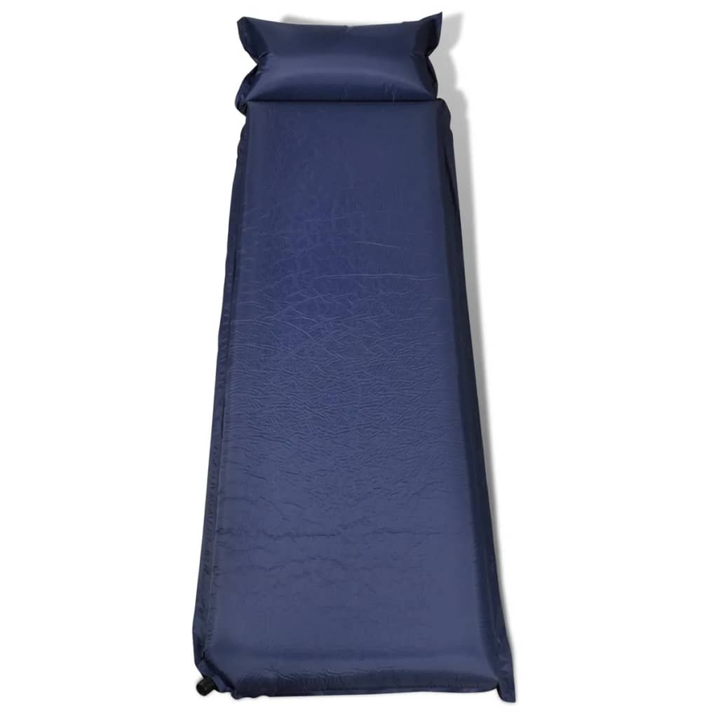 Luchtmatras 10 x 66 x 200 cm blauw