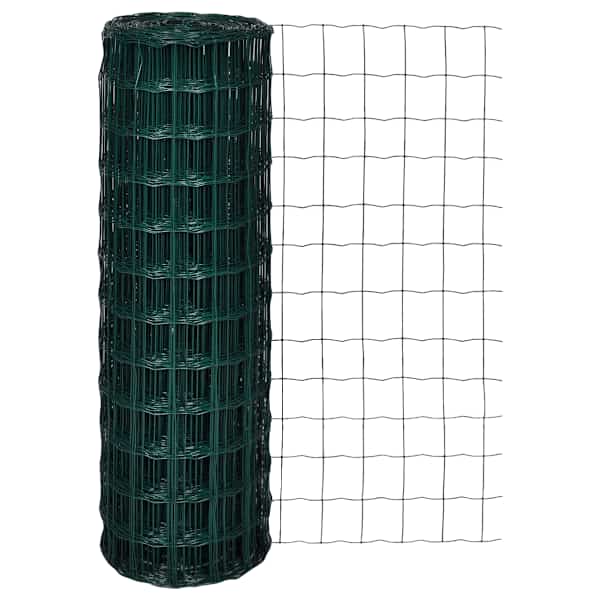 vidaXL traataed, teras, 10 x 1,2 m, roheline