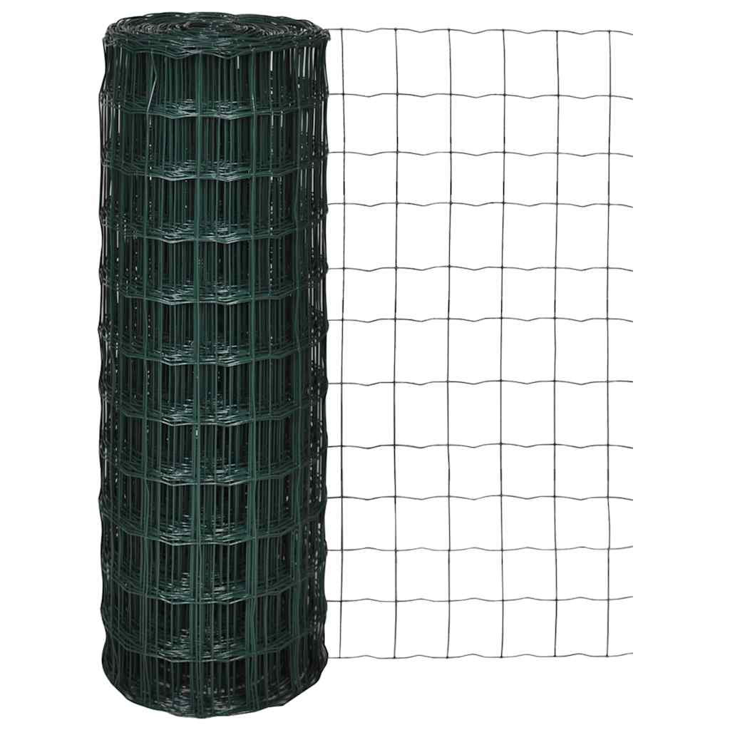 vidaXL Maschendraht Gitterzaun Schweiß gitter 10x1,0m