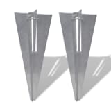 Pole Spike/ Straight Post Supporter 2 Pieces