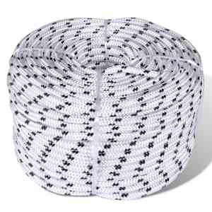 Splétané lano lodní, polyester 12 mm x 50 m - obrázek 1
