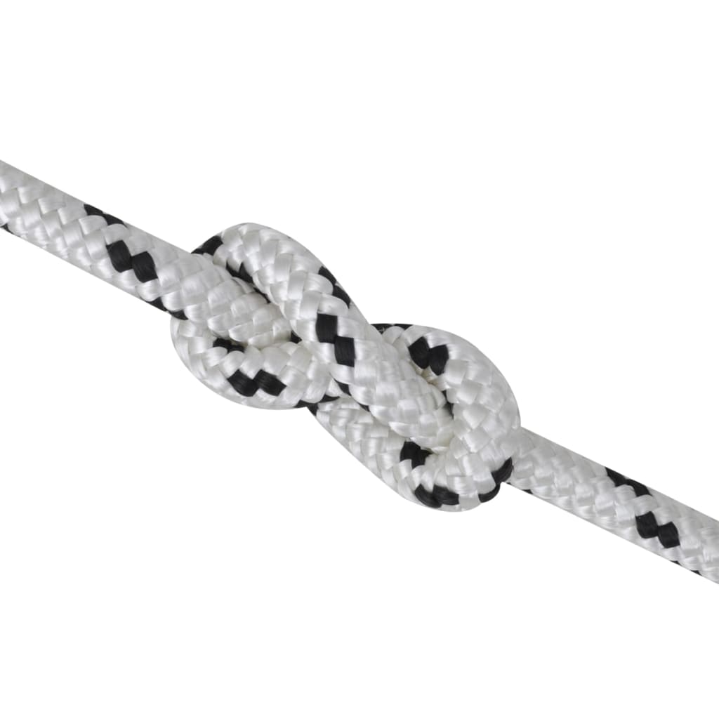 

vidaXL Boottouw polyester gevlochten 12mmx50m