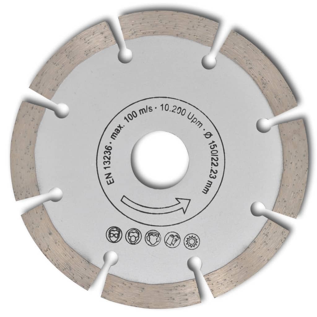 

vidaXL Diamantzaagblad cirkelvormig 150mm (2 stuks)