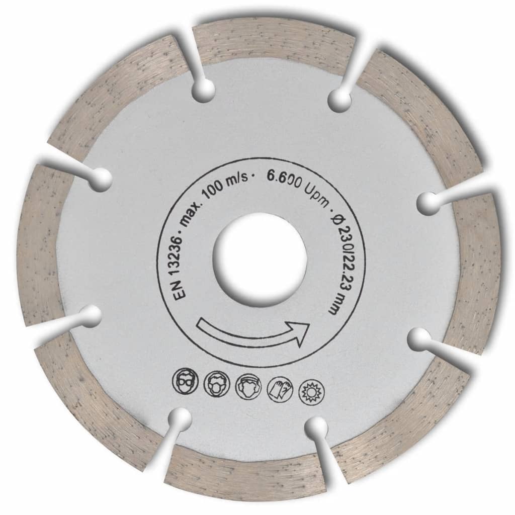 

vidaXL Diamantzaagblad cirkelvormig 230mm (2 stuks)