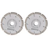 Dijamantna rezna ploča 180 mm sa segmentom 10 mm, 2 kom