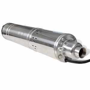 Pompe &agrave; eau immerg&eacute;e pro grande profondeur 102m 1100W