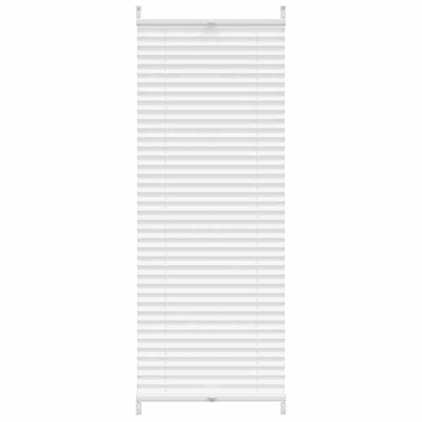 vidaXL Plisseekardin 40 x 125 cm valge