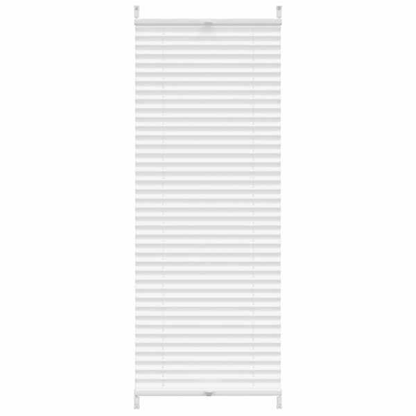 vidaXL Plisseekardin 40 x 150 cm valge