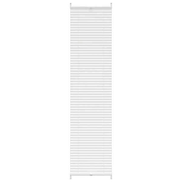 vidaXL Plisseekardin 40 x 200 cm valge