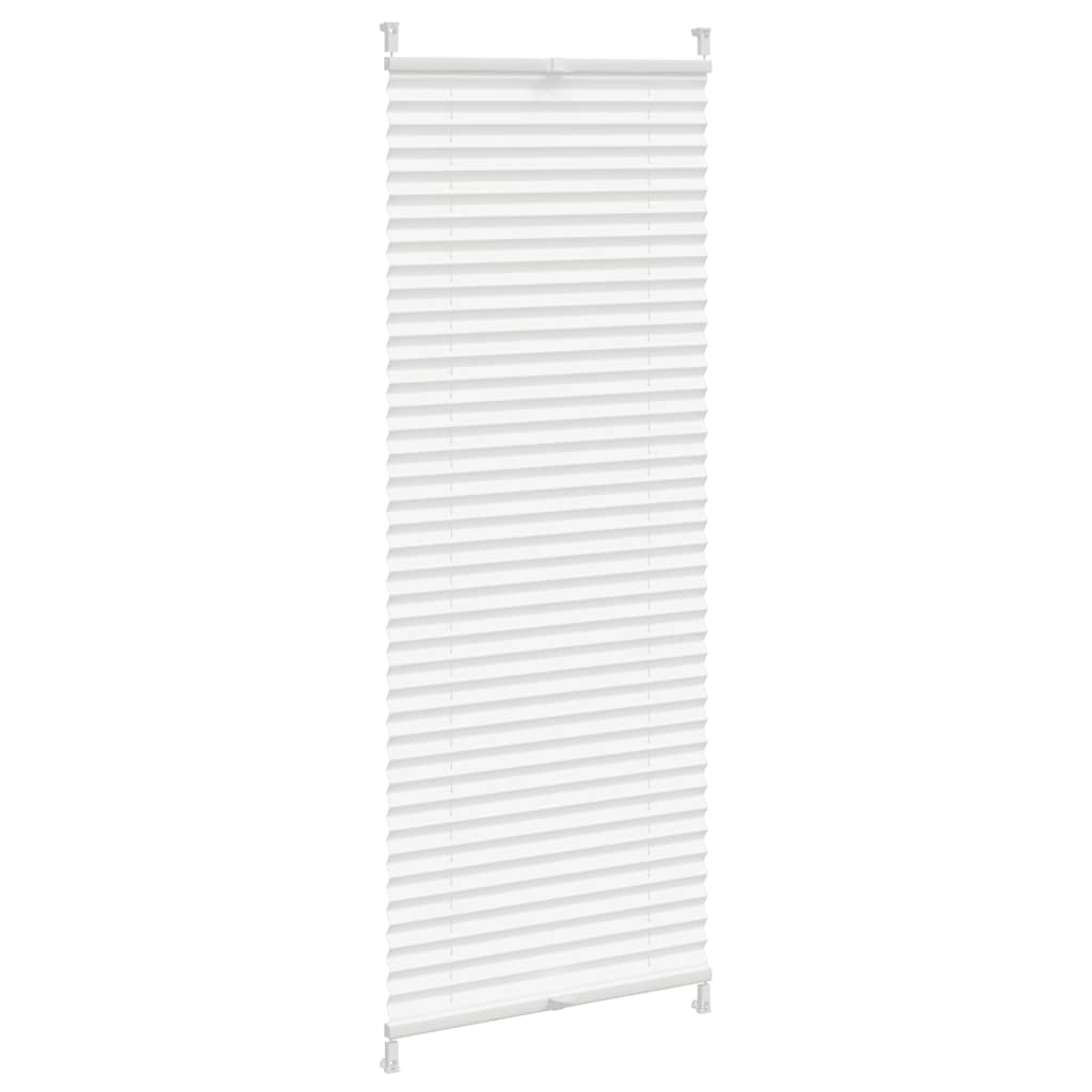 vidaXL Plisse Roló 50x125 cm Fehér Redős Roló