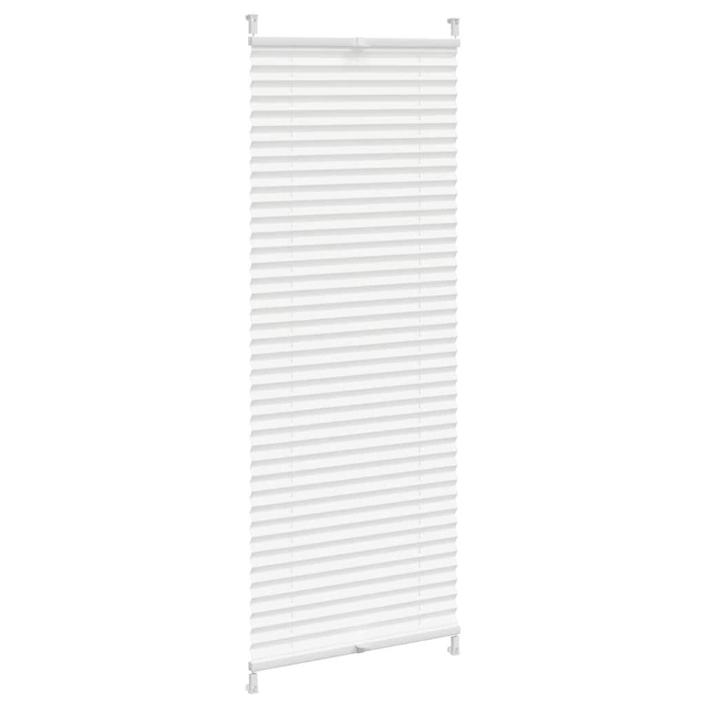 vidaXL Plisse Roló 60 x 125 cm Fehér Redős Roló