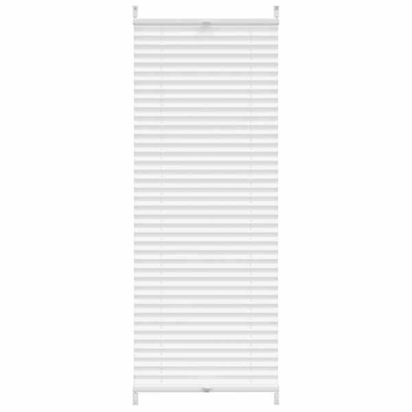 vidaXL Plisseekardin 60 x 150 cm valge
