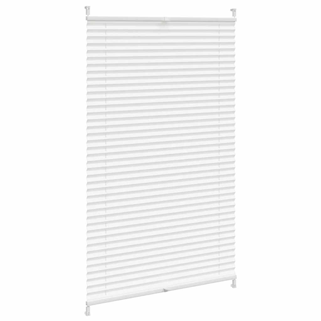 vidaXL Plisse Roló 70 x 125 cm Fehér Redős Roló