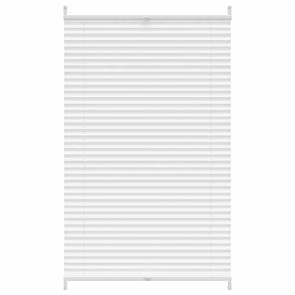 vidaXL Plisseekardin 70 x 150 cm valge