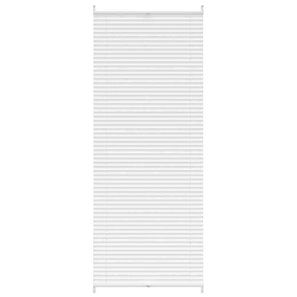 vidaXL Plisovaná roleta 90 x 200 cm bílá