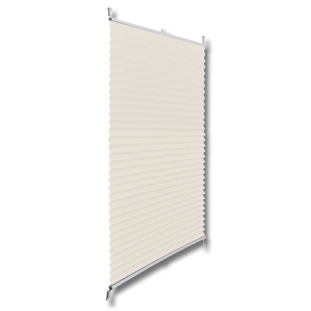 Plisse Blind 50x100cm Creme