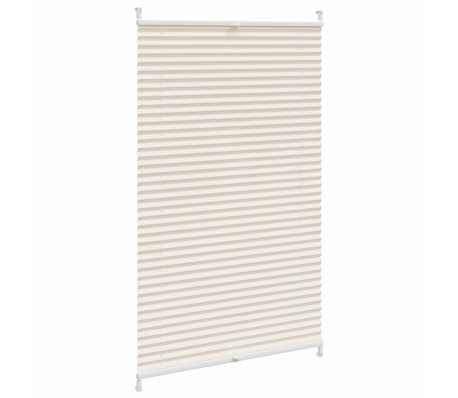 Plissee Faltrollo Rollo Plisseerollo 80x150cm Creme