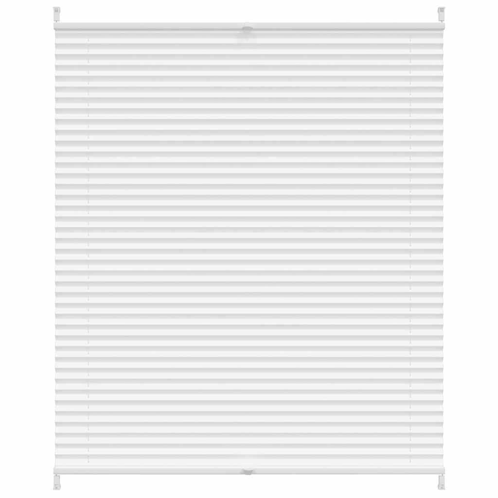 vidaXL Plisované žaluzie / rolety Plisse 110 x 125 cm - bílé