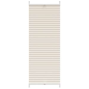 Plisseekardin 40x100cm kreemjas